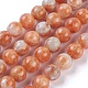 Perles de calcite orange naturelle G-I247-10C-1