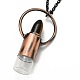 304 zu öffnende Parfümflaschenanhänger-Halsketten aus Edelstahl NJEW-I239-04R-3