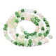 Electroplate Glass Beads Strands EGLA-D018-02B-2