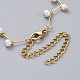 Perle de verre des colliers en perles de foulard NJEW-JN02530-3