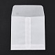 Sacs rectangulaires en papier parchemin translucide CARB-A005-01E-2