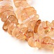 Chapelets de perles de citrine naturelle G-F666-03-3