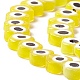 Chapelets de perles vernissées manuelles LAMP-F023-A02-4
