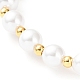 Collana di perle di plastica NJEW-F317-04G-2