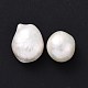 Perlas naturales abalorios de agua dulce cultivadas PEAR-P003-24-2