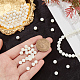 Fili di perle di conchiglia trochid naturale / trochus SHEL-WH0001-008-4