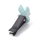 Coniglio con clip per bocchetta dell'aria per auto in resina con fiocco JEWB-BR00147-02-3