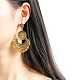 Boucles d'oreilles de lustre en alliage EJEW-N0020-171AG-3