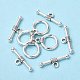 Tibetan Style Alloy Toggle Clasps LF0034Y-NF-3