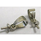 Brass Cup Pearl Peg Bails Pin Pendants ECE031-2
