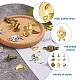 Cheriswelry 18pcs 9 estilo colgantes de aleación de zinc FIND-CW0001-21-4