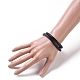 Les bracelets d'enveloppe de cuir tressées BJEW-JB04815-4