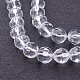 Glass Beads Strands GF10mmC01Y-2