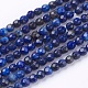 Chapelets de perles en lapis-lazuli naturel X-G-K020-3mm-23-1