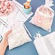 Lace Organza Drawstring Gift Bags OP-WH0009-05-3