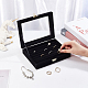 Velvet Jewelry Presentation Boxes VBOX-WH0014-01B-3