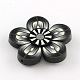 Polymer Clay Flower Beads CLAY-R058-01-2