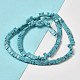Synthetic Turquoise Beads Strands G-Z045-A24-01-2