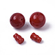 Synthetic Coral 3 Hole Guru Beads CORA-R019-001A-2