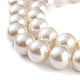 Chapelets de perles en verre nacré X-HY-12D-B80-3