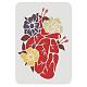 FINGERINSPIRE Heart Anatomical Stencil DIY-WH0202-337-1