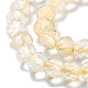 Chapelets de perles de citrine naturelle G-H266-14B-2