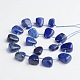 Nuggets Natural Lapis Lazuli Beads Strands G-D771-03-2