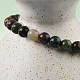 Natürliche Indische Achat Perlen Stretch-Armbänder&nbsp;BJEW-K212-A-010-4