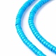 Chapelets de perles en turquoise synthétique TURQ-G110-4x2mm-06-2