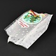 Рождественские тематические прямоугольные бумажные пакеты для конфет CARB-G006-02A-5