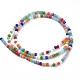 Imitation Jade Glass Beads Strands GLAA-E415-01A-2