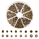 NBEADS 400 Pcs Tibetan Style Alloy Spacer Beads FIND-NB0003-35-1