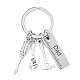 Father's Day Theme 201 Stainless Steel Keychain KEYC-A010-03-1