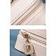 PU Leather Zipper Jewelry Box CON-PW0001-179C-2
