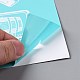 Olycraft2pcs粘着性シルクスクリーン印刷ステンシル  木に塗るため  DIYデコレーションTシャツ生地  ターコイズ  言葉  28x22cm  2個/セット DIY-OC0008-003-4