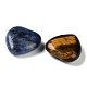 7 Uds. 7 estilos de piedras preciosas naturales mezcladas en forma de corazón y palma G-M416-12-3