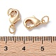 Стойки обшивки латунь когтя омара застежками KK-F090-26LG-02-3