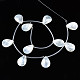 Eau douce naturelle de coquillage perles brins SHEL-N026-153B-01-2