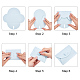 Enveloppes papier mini perle couleur rétro blanc DIY-WH0041-A-M-4