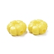 Perles acryliques opaques de fleurs SACR-R821-06-2