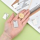 201 Stainless Steel Rectangle Stamping Blank Tag Pendants STAS-S030-01-4