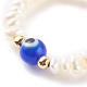Anelli elastici con perline di perle d'acqua dolce coltivate naturali RJEW-JR00348-01-2