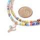 Juego de collares con cuentas de perlas de semilla de vidrio de 2 Uds. 2 estilos NJEW-JN03936-4