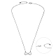 Ожерелья с подвесками в виде бесконечности со стразами из стерлингового серебра tinysand 925 TS-N143-S-173-2