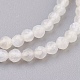 Chapelets de perles en pierre de lune naturelle G-F568-147-2mm-3