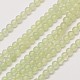Nouveaux brins jade de perles naturelles G-A130-3mm-M04-1
