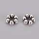 Tibetan Style Daisy Spacer Beads LFH267Y-NF-2