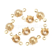 Подвески-подвески с когтями из латуни и стразами KK-P310-22A-G