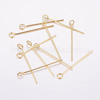 Wholesale HOBBIESAY 360Pcs 6 Style Brass Eye Pin & Flat Head Pins 