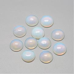 Opal cabochons, halbrund / Dome, 8x4 mm